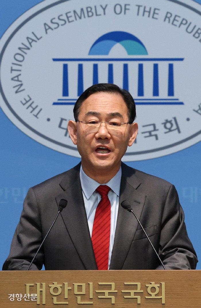 주호영 “항고심 판단 후 거취 결정”…‘장동혁 대표 2선 후퇴’ 요구