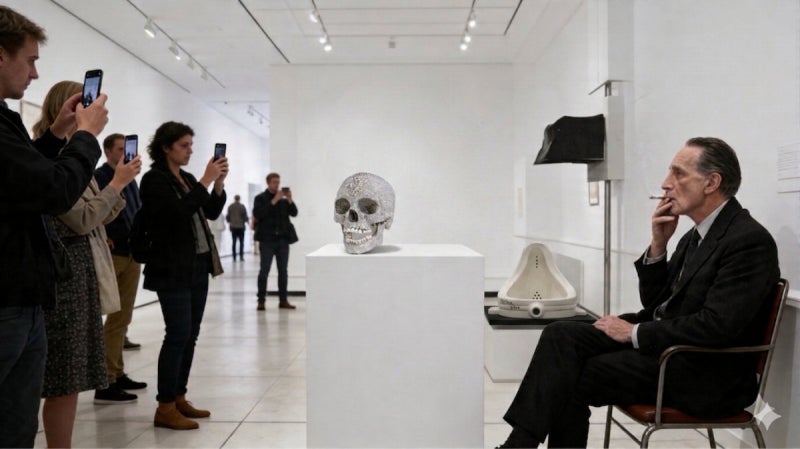 [김경의 별잇기 예술여행]데이미언 허스트 전시에 왜 뒤샹이지?