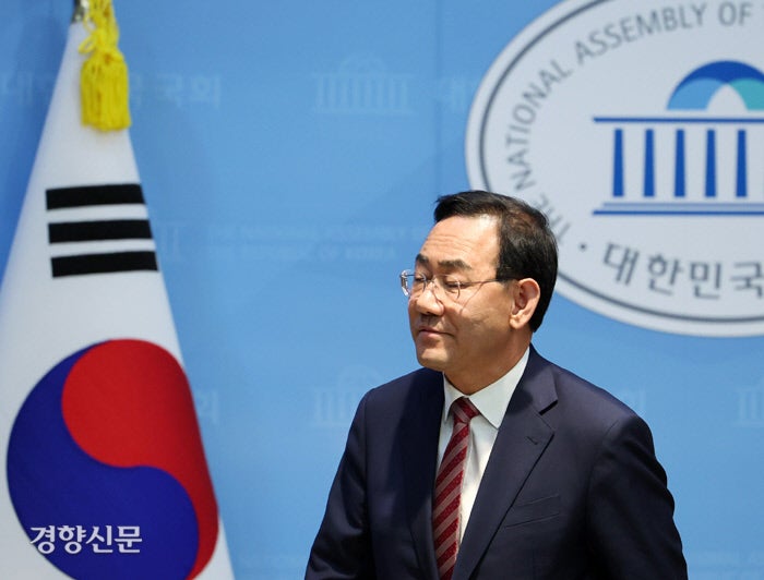 대구시장 선거 불출마 주호영 “장동혁, 제발 물러날 때를 알기를”