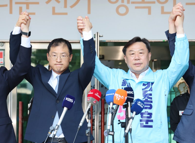 김상욱, 울산시장 범여권 후보로…사전투표 전날 ‘단일화 성사’