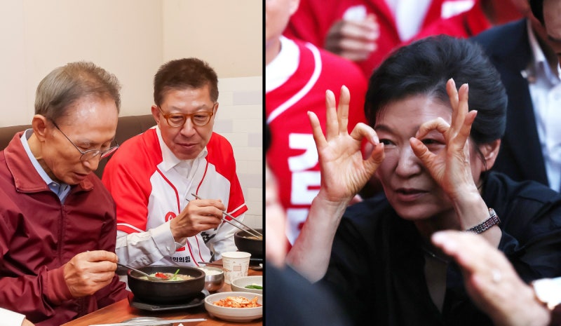 ‘격전지’ 영남권 보수 재결집 나선 ‘이명박근혜’