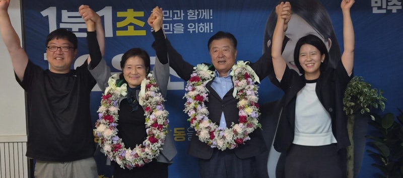 ‘선배’ 된  아버지 손잡고…제주 사상 첫 ‘부녀 도의원’