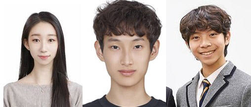 (왼쪽부터)김민진 이강원 박큰별빛