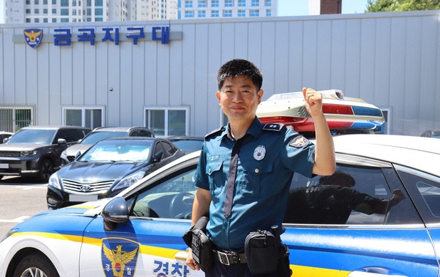 탁구 치다 70대 심정지…옆 코트 있던 비번 경찰이 살렸다