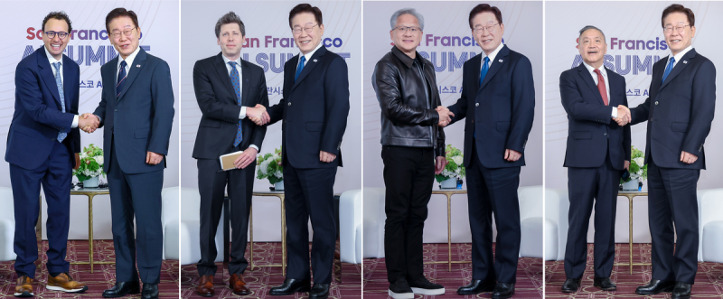 이 대통령, 빅테크 <b>CEO</b>와 연쇄 회동 “AI 투자 대대적 확대”…앤트로픽...