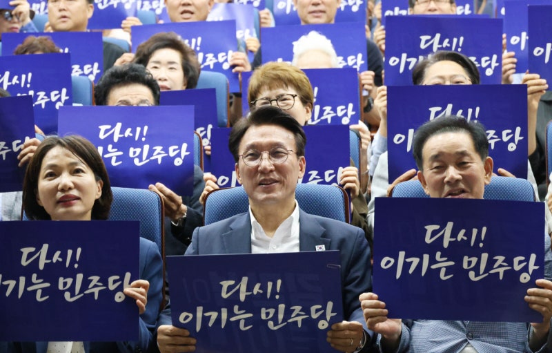 충청 표심 잡아라…정청래 “고향” 김민석 “반명 안 돼” 기싸움