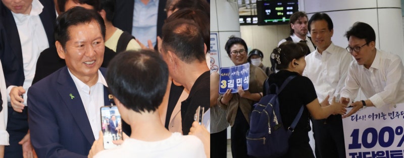 정 “전북엔 560조 소·부·장 공장”…김 “호남 메가 1순위 추진”