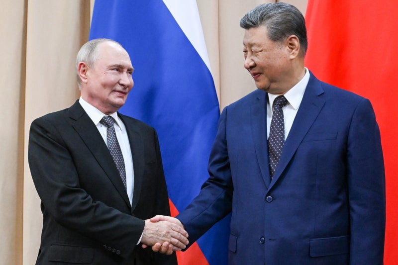 <b>시진핑</b>·<b>푸틴</b>, SCO 앞두고 정상<b>회담</b> 시작···‘시베리아의 힘-2’ 가스...