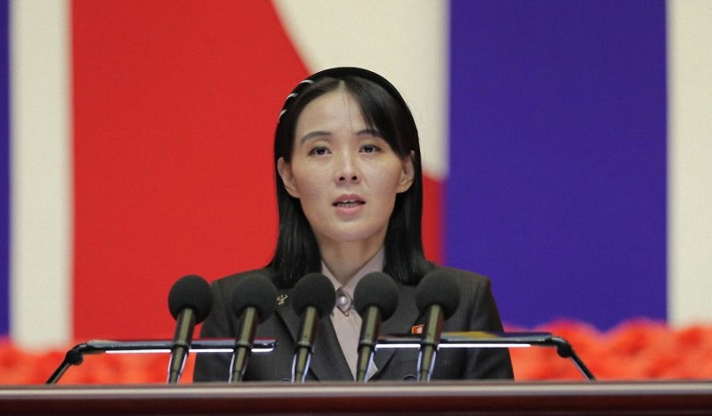 김여정 “비핵화 촉구, 귀에 익은 잡소리”…북·미 접촉 대비 ‘핵보유국’ 거듭 주장
