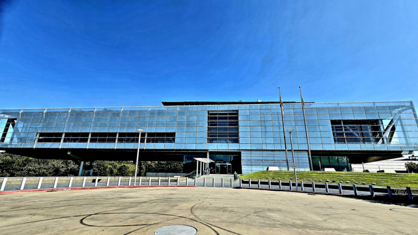 리틀록이 낳은 세계적인 정치인 빌 클린턴 전 미국 대통령 기념관. 손호철 제공