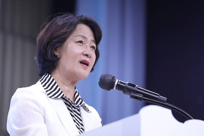 추미애 경기도지사. 연합뉴스