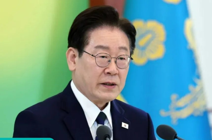 이재명 대통령이 2026년 4월10일 청와대에서 열린 민주노총 초청 간담회에서 발언하고 있다. 연합뉴스