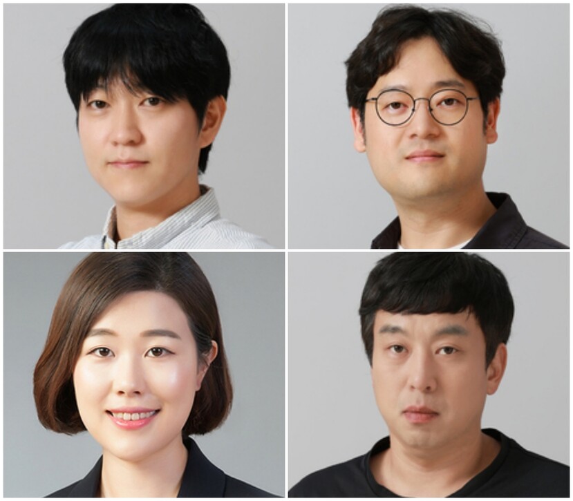 왼쪽 위부터 시계방향으로 박준용·채윤태·김완·권지담 한겨레21 기자.
