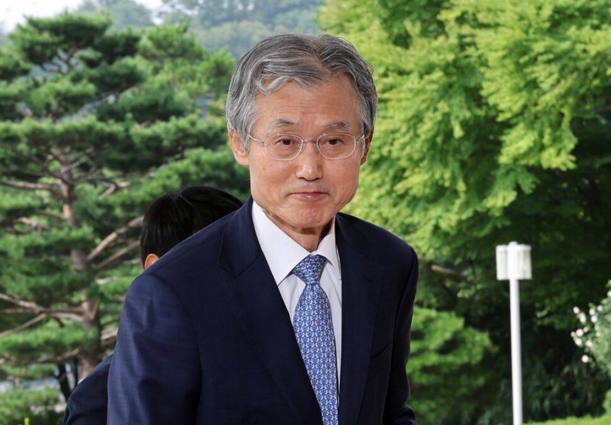 조희대 대법원장이 2026년 8월19일 서울 서초구 대법원으로 출근하고 있다. 연합뉴스