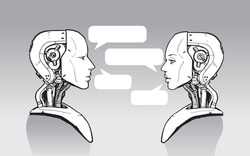인공지능(AI)이 스스로 질문을 던지고 서로 의견을 주고받는 AI 전용 커뮤니티가 세계적으로 화제다. GETTYIMAGES