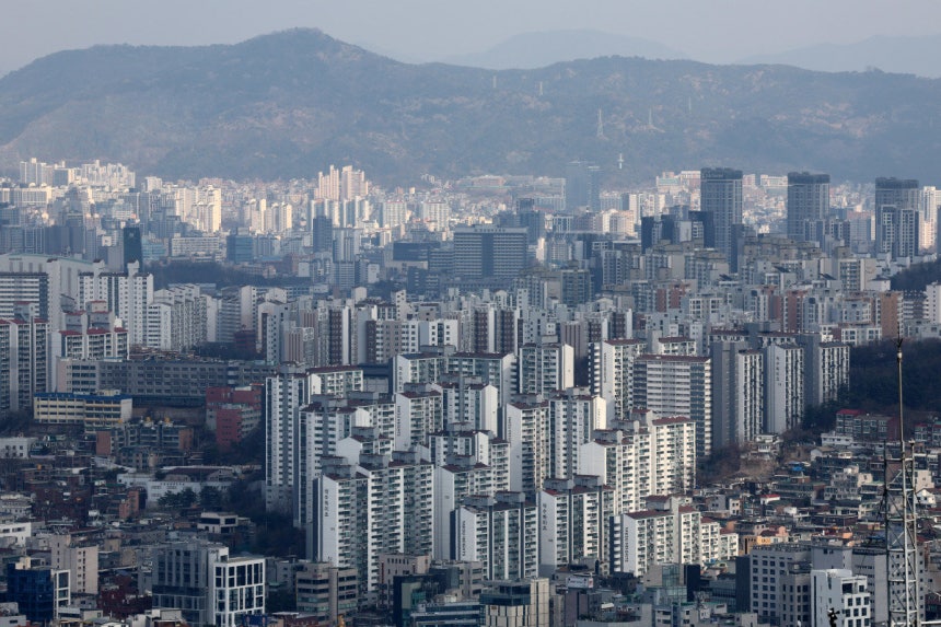 서울 강북권 아파트 단지. 뉴시스