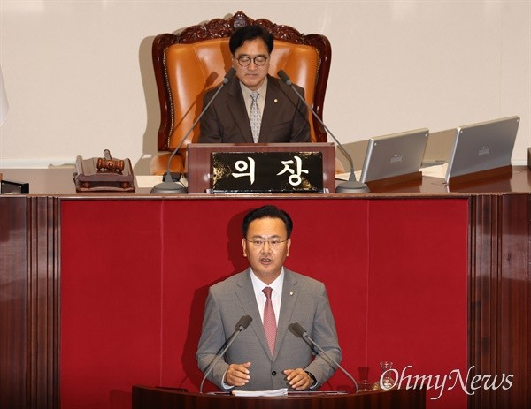 '채상병 <b>특검법</b>' 본회의 상정, 국민의힘은 필리버스터 돌입