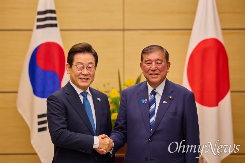 퇴임 앞둔 <b>이시바</b> 일 <b>총리</b>, <b>부산</b>에서 이 대통령과 <b>회담</b>한다