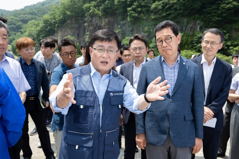 [현장] 김성환 "호남 반도체 용수, 농민 물 뺏지 않는다"