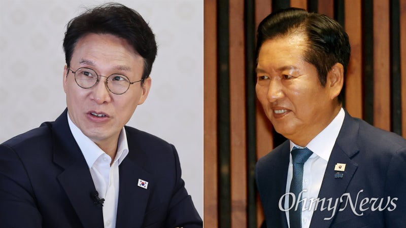 [호남 당대표 선호도] 김민석 44.2%-정청래 20.4%...양자대결 김 58.8%-정 23.4%