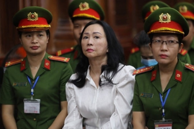 금융사기로 사형선고된 베트남 부동산 재벌 쯔엉미란(AFPBBNews)