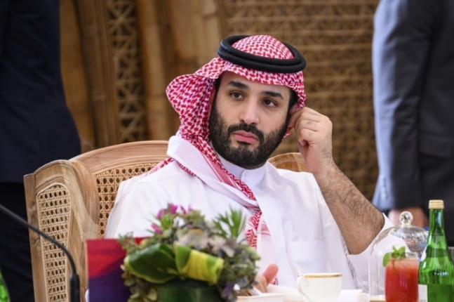 무함마드 빈 살만 사우디아라비아 왕세자.