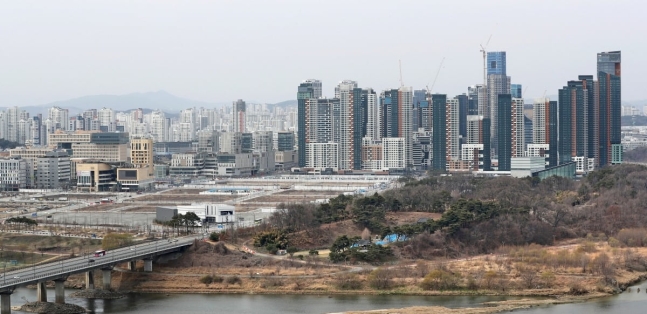 가장 살기 좋은 도시로 꼽힌 세종시 아파트 전경.  사진=연합뉴스