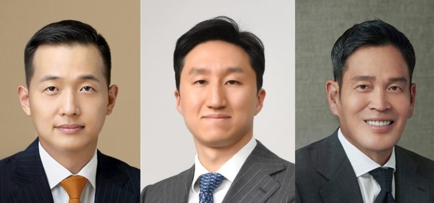 김동관 한화그룹 부회장,정기선 HD현대 수석부회장,정용진 신세계그룹 회장.사진=각사