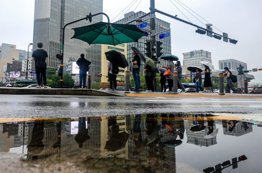 서울 시내 출근길.  사진=뉴스1