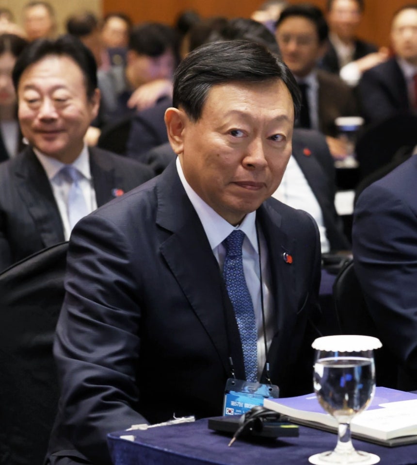 신동빈 롯데그룹 회장이 5월 27일 서울 중구 롯데호텔에서 열린 제57회 한일경제인회의에 참석해 있다. 한일경제인회의는 1969년 1월 국교 정상화 이후 설립된 대표적인 민간 경제협의체다.  사진=이솔 한국국경제신문