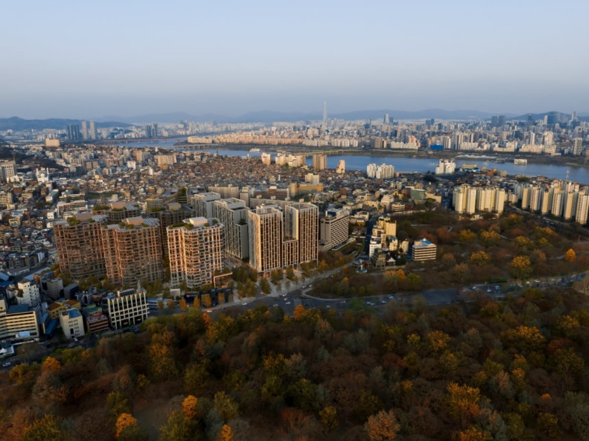 더파크사이드 서울 조감도. 일레븐건설 제공
