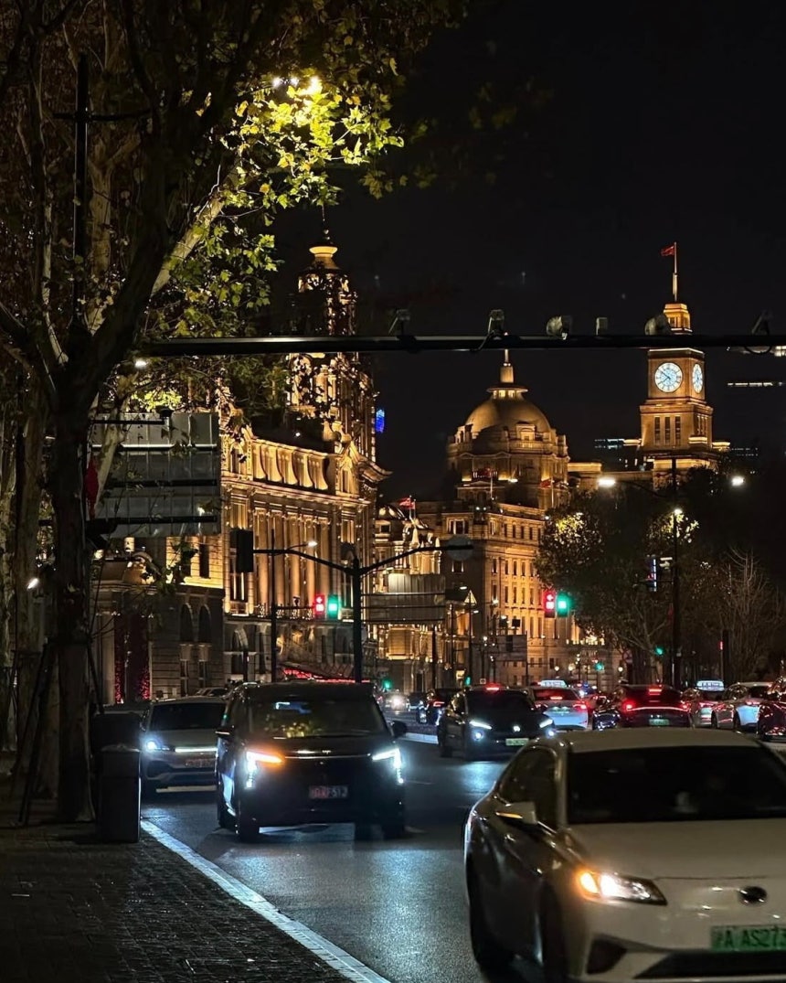 상하이 와이탄 거리 야경 / 사진=독자제공