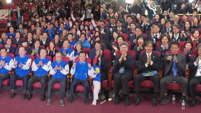 야권 압승...새벽까지 초접전 지역