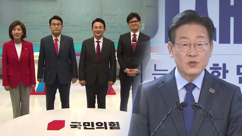 '문자 공방' 與 당권 주자, 부산행...<b>이재명</b>, 연임 도전