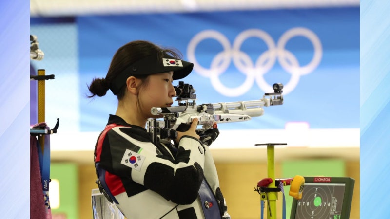 <b>반효진</b>, 10m 공기소총 '<b>올림픽</b> 신기록'...결선 진출