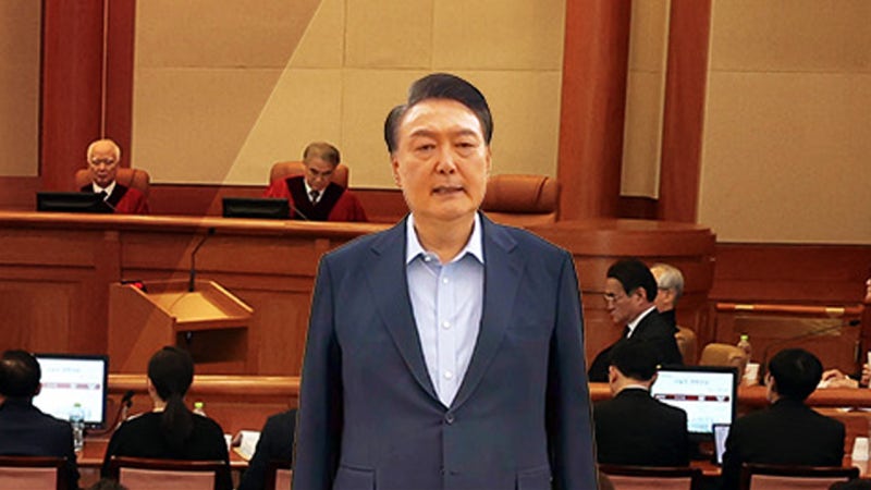 [속보] <b>윤석열</b> 대통령 오후 2시 <b>헌재 탄핵 심판</b> 출석