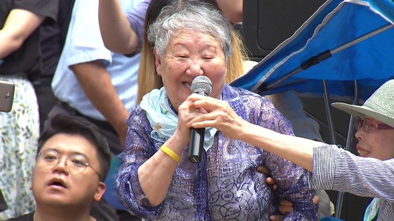 <b>길원옥 할머니 별세</b>..."피해자 존엄 회복 앞장섰던 '인권운동가'" [앵커...