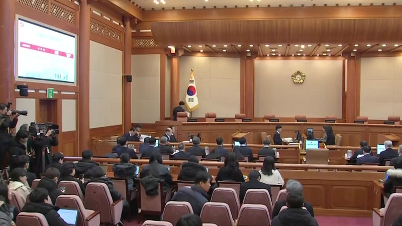 헌법재판관들, 오늘부터 윤 <b>대통령</b> <b>탄핵</b>심판 평의 재개