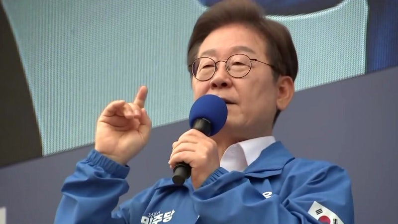 <b>이재명</b>, 서울 집중 <b>유세</b>...이 시각 용산역 광장