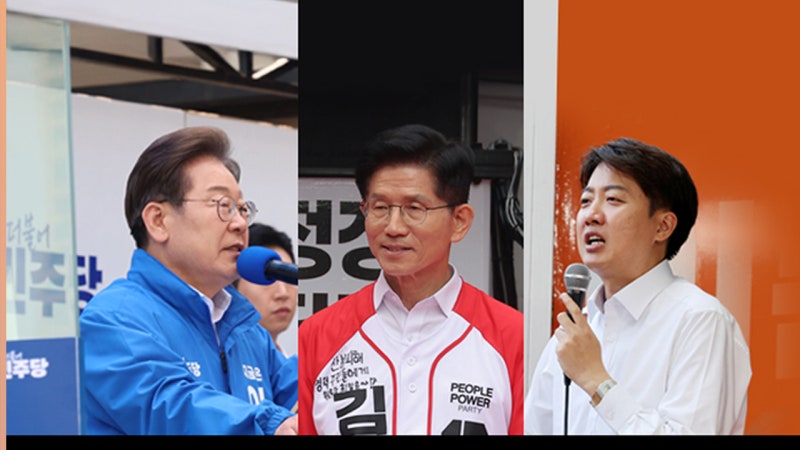 대선 사흘 앞으로...<b>이재명</b> 경기·<b>충청</b>, 김문수 강원·경북