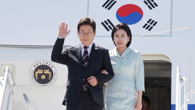 <b>이재명</b> 대통령, <b>캐나다</b> 도착...'<b>G7</b> 회의' 일정 돌입