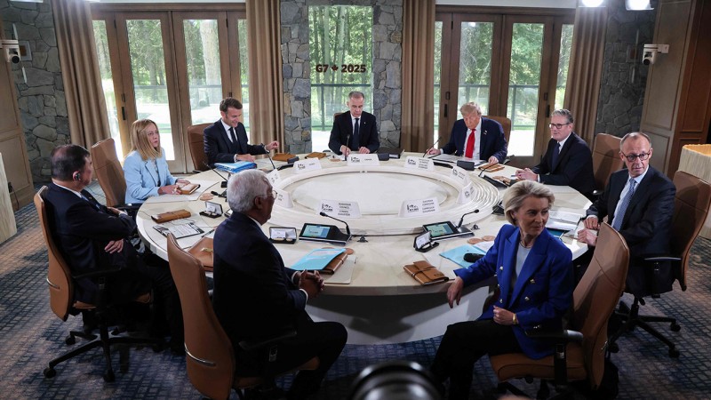 <b>트럼프</b>, G7 회의에서 유럽과 마찰...7년 전에도 파행