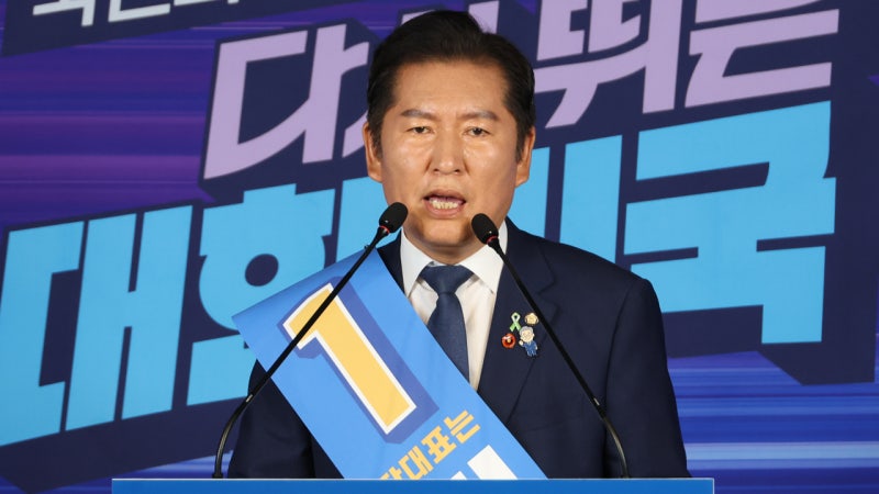 <b>정청래</b>, 민주 <b>영남권</b> 순회 경선 <b>압승</b>...62.55% 득표