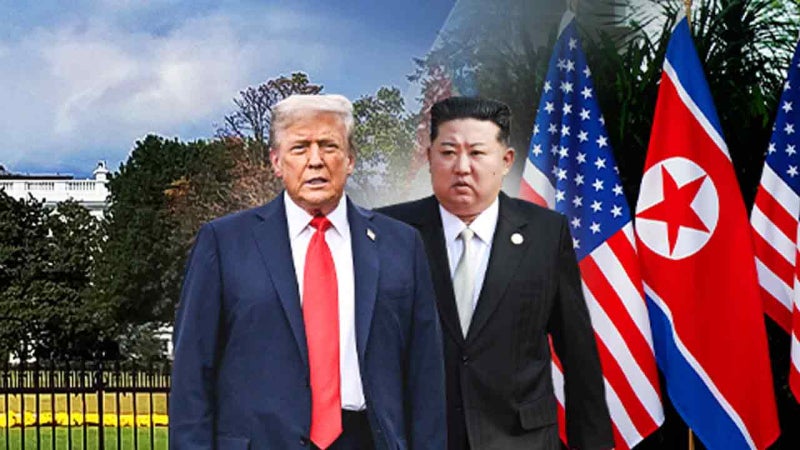 <b>트럼프</b> "<b>김정은</b>과 전제조건 없는 <b>대화</b> 열려 있어"..."핵 역량 강화할 것...