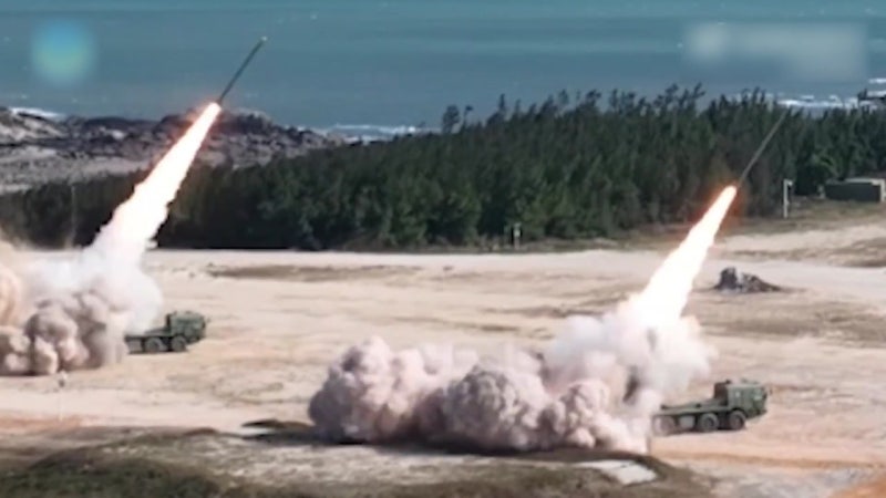 타이완 포위 훈련 와중에 이 대통령 방중 발표