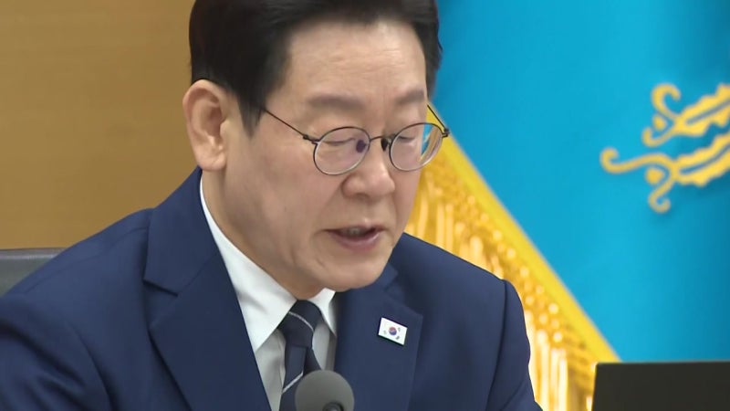 이 대통령, '대미투자특별법' 국무회의서 의결