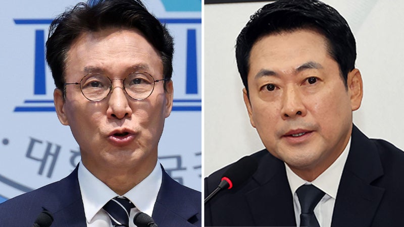 김민석, 당 대표 출마 선언...장동혁 "해당 행위자, 복당 금지"