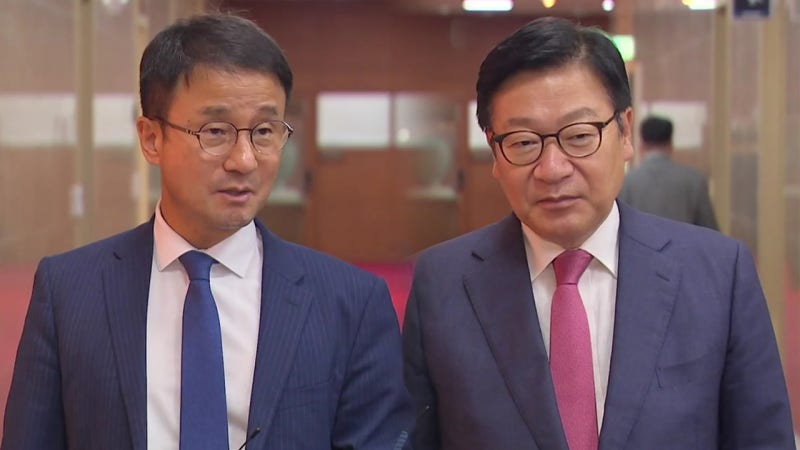 <b>여야</b>, '투표용지 부족' <b>선관위 특검법</b> 합의...이번 달 처리 목표