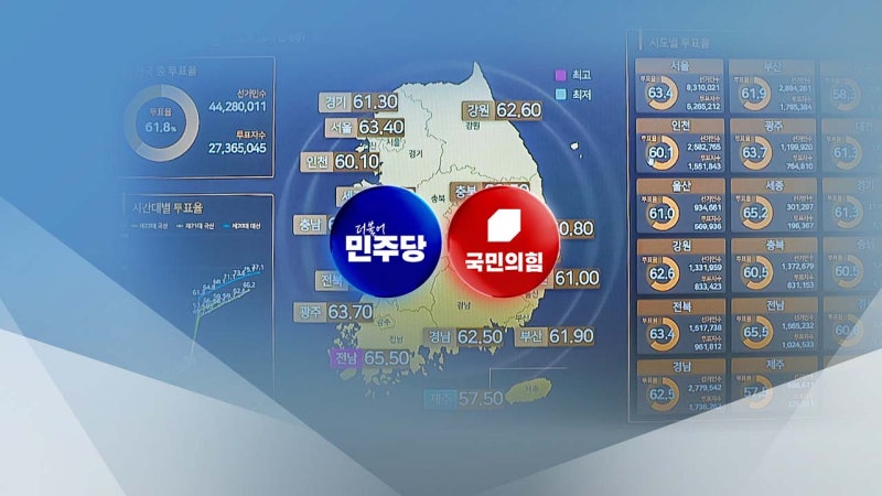 총선 투표자 수서 '쌍둥이 패턴'...국힘 