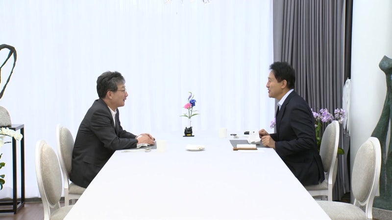 오세훈-<b>유승민</b> 만찬 회동...당 쇄신 방안 논의